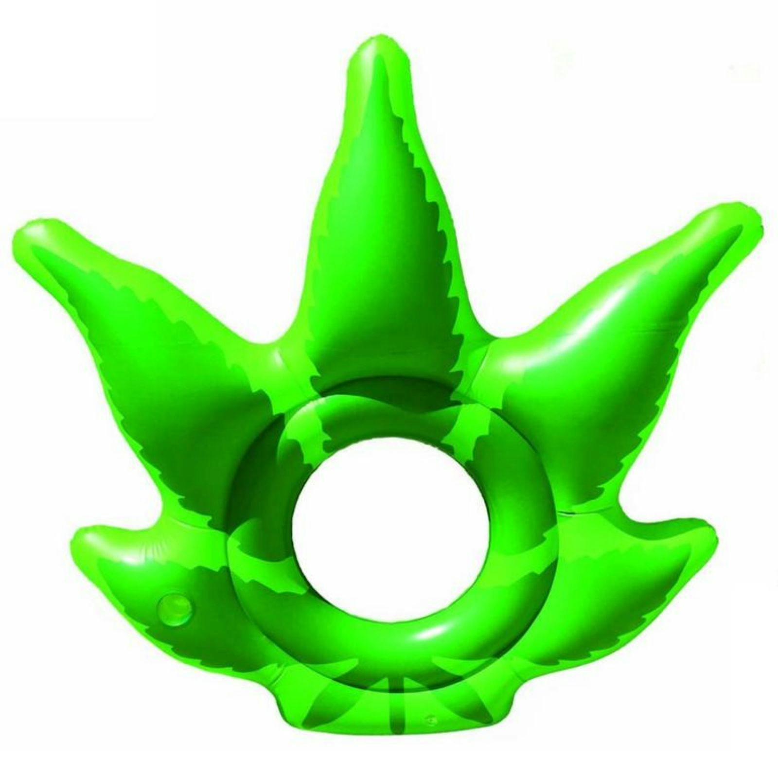CaliConnected Online Headshop: Giant Weed Leaf Pool Float | Leafly